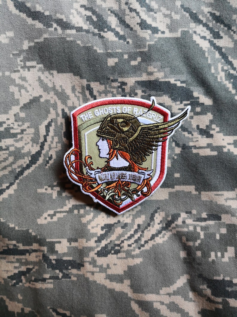 Ace Combat 5: The Unsung War inspired, Razgriz Squadron, Morale Patch Embroidered Version image 1