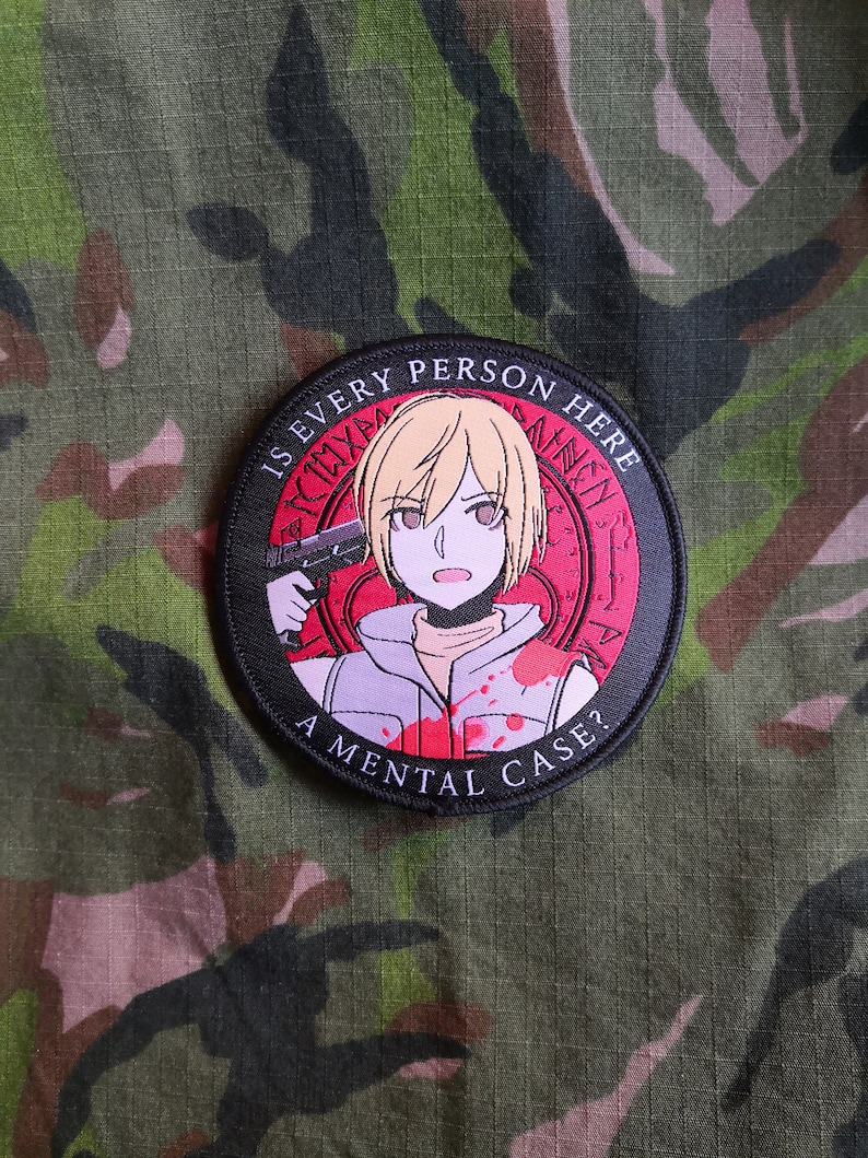 Survival Horror, Heather Mason 'Mental Case', Videospiel Molar Aufnäher Bild 1