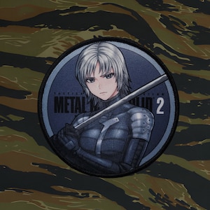 Metal Gear Solid 2: Sons of Liberty inspired, FEM Raiden anime waifu, military morale patch