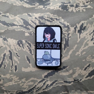 Atamonica - F-16 &#39;Super Sonic Smile&#39; military anime morale patch