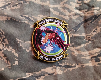 Ace Combat X: Skies of Deception inspired, Gryphus Squadron, Military Morale Patch