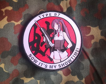 Girls' Frontline - Type 97, tactical doll military morale patch