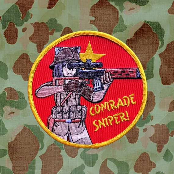 アメリカ軍ベトナム派遣部隊ピンバッジ ベトナム戦争（CAT歩兵シリーズ） - ベトコン「同志スナイパー！」軍事