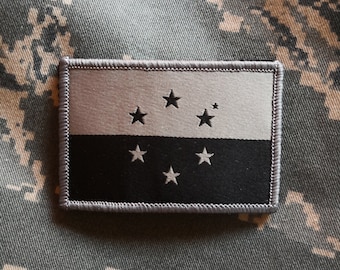 Ace Combat inspired, Osea Federation low visibility flag (ACU), Military Morale Patch