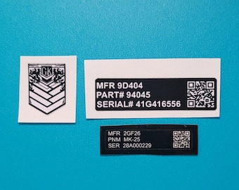 Girls' Frontline (GFL) - Griffin and Kryuger, G&K airsoft UID sticker set