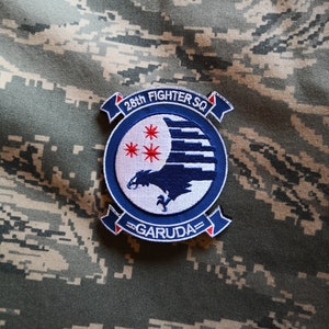 Ace Combat 6: Fires of Liberation inspired, Garuda Team, Military Morale Patch (embroidered)