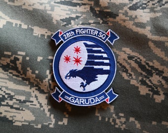 Ace Combat 6: Fires of Liberation inspired, Garuda Team, Military Morale Patch (embroidered)