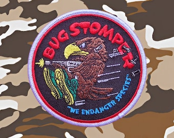 Bug Stomper - Colonial Marines, military airsoft cosplay morale patch