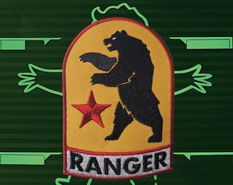 Postapocalyptic New California Republic Rangers, military morale patch