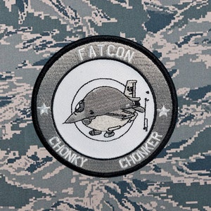 Atamonica - FATCON &#39;Chonky Boi&#39; aviation airsoft morale patch