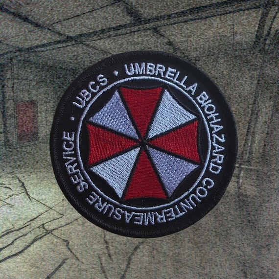 BIOHAZARD THE REAL2 U.B.C.Sバッジ Biohazard Inspired, UBCS (umbrella Biohazard Countermeasure