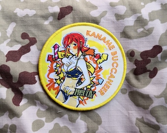 カナメ・バッカニア　グッズ　引退品　マクロスΔ　まとめ マクロスΔ - カナメ・バッカニア「偵察」軍事アニメ士気パッチ - Etsy 日本