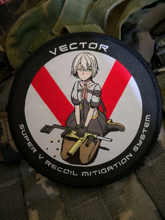 Girls Frontline Kriss Vector Tactical Doll Military Etsy