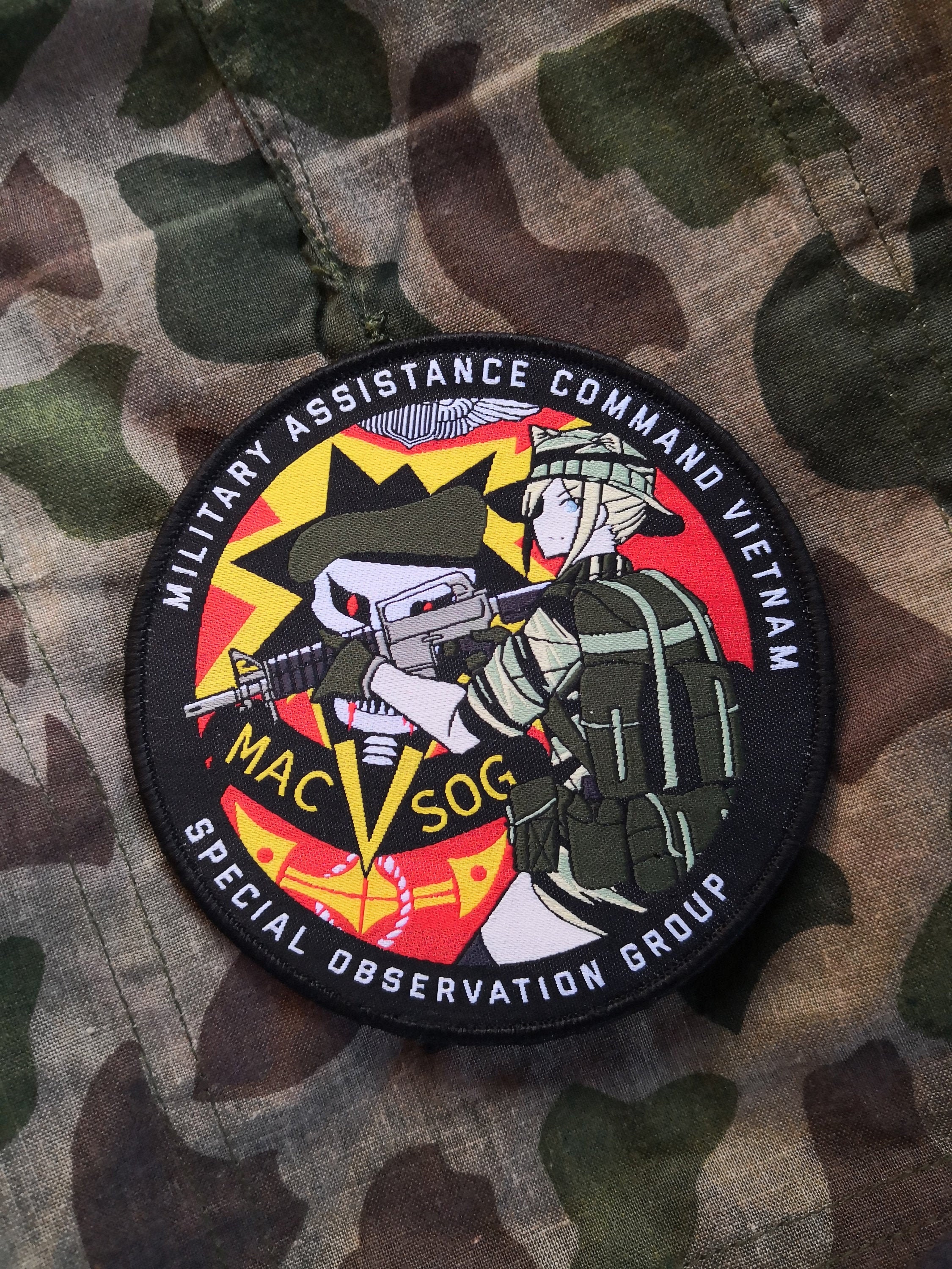 MAC V SOG Special Forces Patch Jigsaw Puzzle