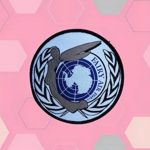 Fairy Air Force (FAF) - Yukikaze, military airsoft cosplay anime morale patch