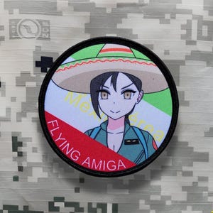 Atamonica - Toppa morale militare "Flying Amiga" di Anime Girl