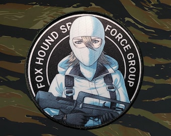 Metal Gear Solid inspiriert, Genom-Soldat (Disguist Meryl Silverburgh), Anime Militärmoral Patch
