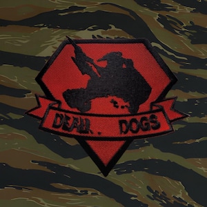 Metal Gear Survive inspired - DEAD DOGS, military morale patch