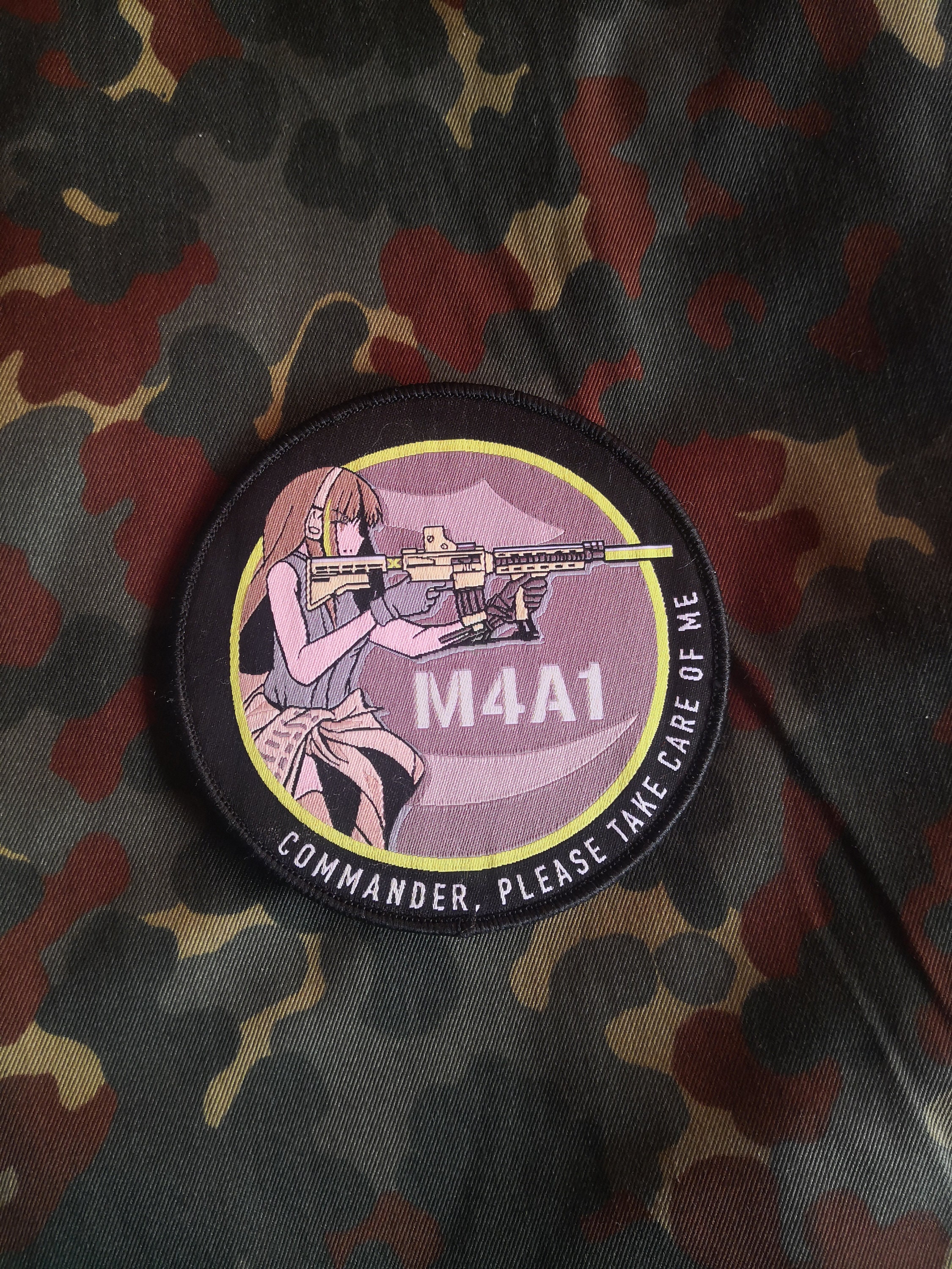 New Anime Girls Frontline UMP9 Actical Patch Embroidered Badge