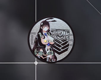 Girls' Frontline - REVERSE Bunny Suit Operator QBZ-95, tactical doll military PVC morale patch