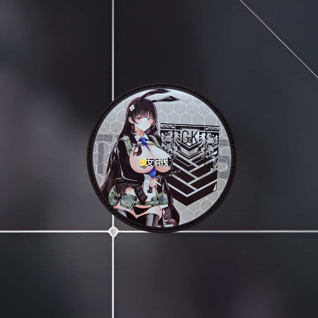 Girls' Frontline - REVERSE Bunny Suit Operator QBZ-95, tactical doll military PVC anime morale patch