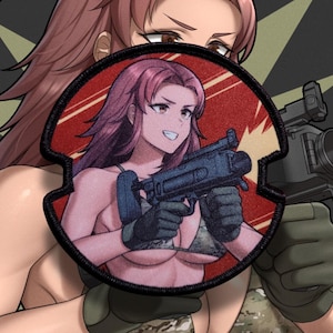 Noob Tube Waifu MILSIM en airsoft anime moraal patch