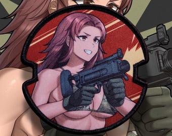 Noob Tube Waifu MILSIM and airsoft anime morale patch
