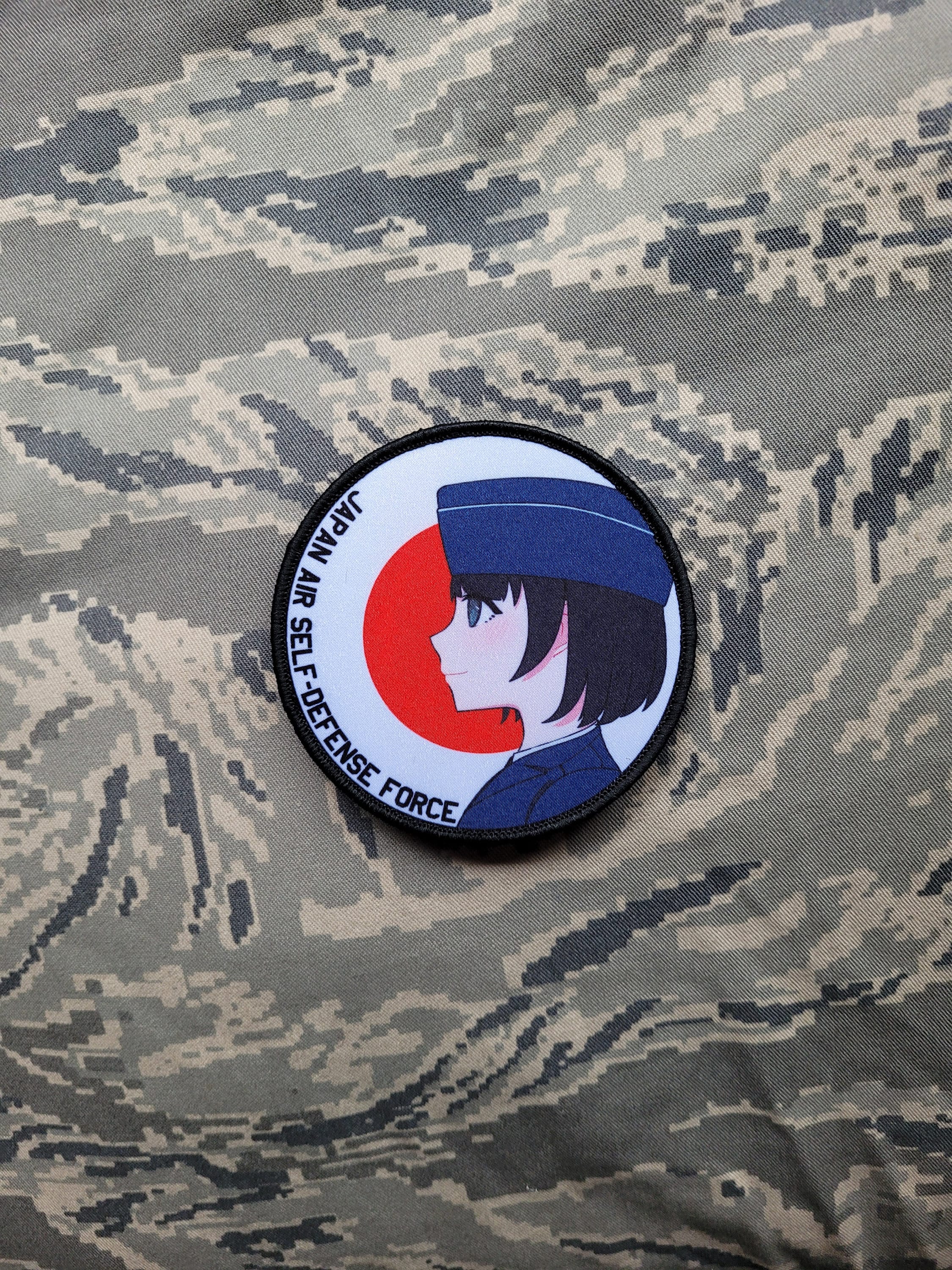 Patch Ricamata United States Army &ndash; Japan Forces, 4 3/4 Pollici, Con Supporto In Cera