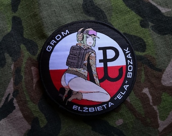 Counter-Terrorism Poland GROM Special Forces military anime morale patch