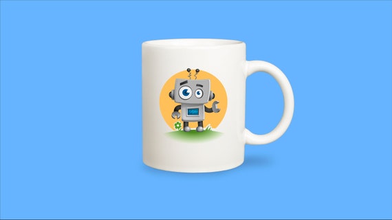 Download Simple Mug Mockup Layered Mug On Transparent Background Etsy