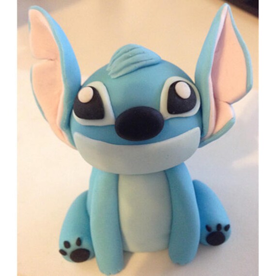 Stitch Fondant Cake Topper