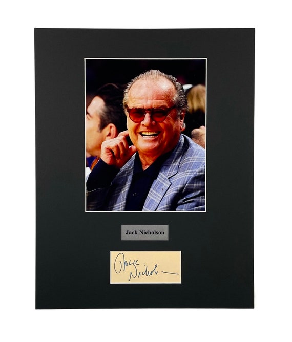 LARGE Jack Nicholson Autograph Autographed Signed Display Art