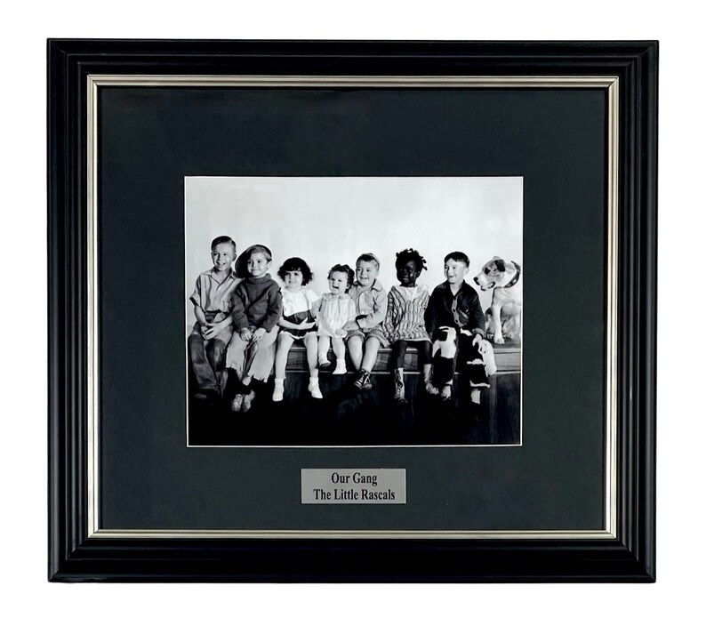 Lottle Rascal Frame LARGE FRAMED Vintage Our Gang the Little Rascals Display Art Piece ...