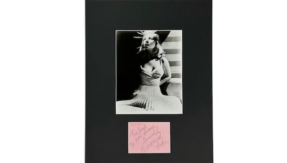 Vintage Beautiful Full Color Joe Frazier Autographed Art  Vintage autographed art main image 1