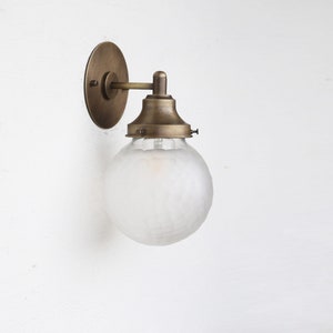 Brass Wall Sconce light, Modern brass light, Wall sconce light, Minimal Sconce Light