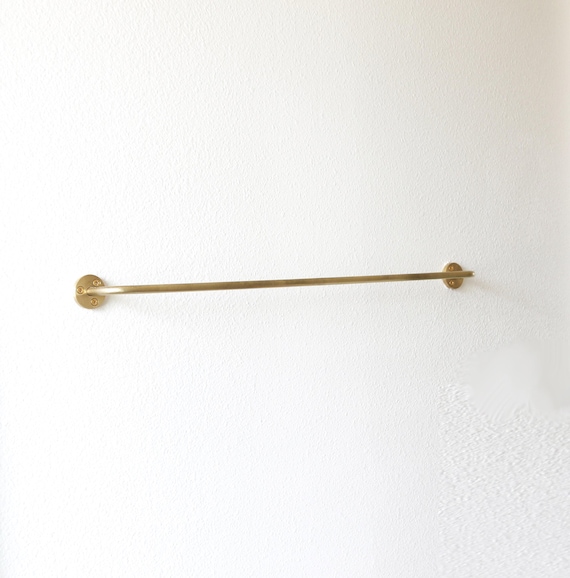 Bathroom Towel Rack - Brass Towel Rack-Modern Brass towel Rack. No.0145