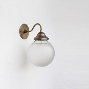 Brass Wall Sconce light, Modern brass light, Wall sconce light, Minimal Sconce Light
