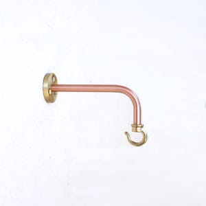 Brass And Copper  planter hanger-Wall hanger-Wall hook-Brass And Copper planter hook, No.1502