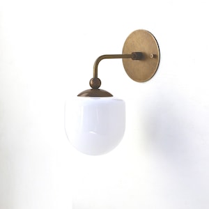 Brass Wall Sconce light, Modern brass light, Wall sconce light, Minimal Sconce Light, UL listed
