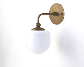 Brass Wall Sconce light, Modern brass light, Wall sconce light, Minimal Sconce Light, UL listed