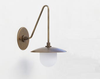 Wall Sconce light, Bathroom vanity Light, Modern brass light, Wall sconce light, UL Listed LM2, No.0808