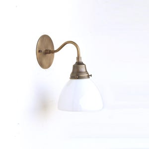 Brass Wall Sconce light, Modern brass light, Wall sconce light, Minimal Sconce Light