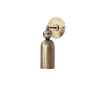 Brass Wall Sconce light, Modern brass light, Wall sconce light, Minimal Sconce Light, UL Listed