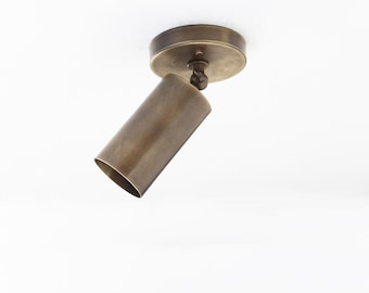 Spot Light, Brass Ceiling Light, Brass Spot Light, UL listed., UL Listed No.0805