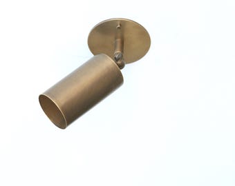 Spot Light, Brass Ceiling Light, Ceiling Light, Aged Brass Spot Light, UL Listed, UL Listed No.0816