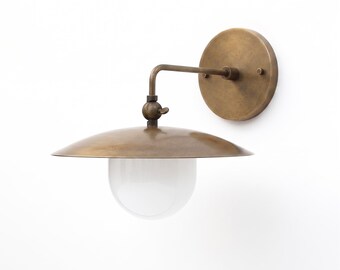 Wall Sconce light, Bathroom vanity Light, Modern brass light, Wall sconce light, UL Listed No.0806