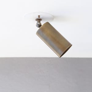Spot Light, Brass Ceiling Light, Ceiling Light, Aged Brass Spot Light