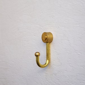 Vintage Look Wall Hooks / Decorative Hooks Antique Brass / Double