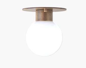 Brass Ceiling Light, Ceiling Light,  Brass Ceiling  Light, 4"-PPQ, UL Listed No.0821