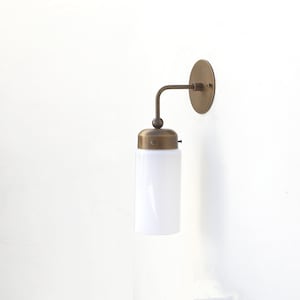 Brass Wall Sconce light, Modern brass light, Wall sconce light, Minimal Sconce Light